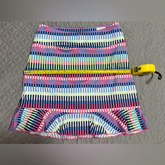 Golfini PULL-ON RUFFLE STRETCH SKORT 18" | TUTTI FRUTTI - Picture 9 of 10